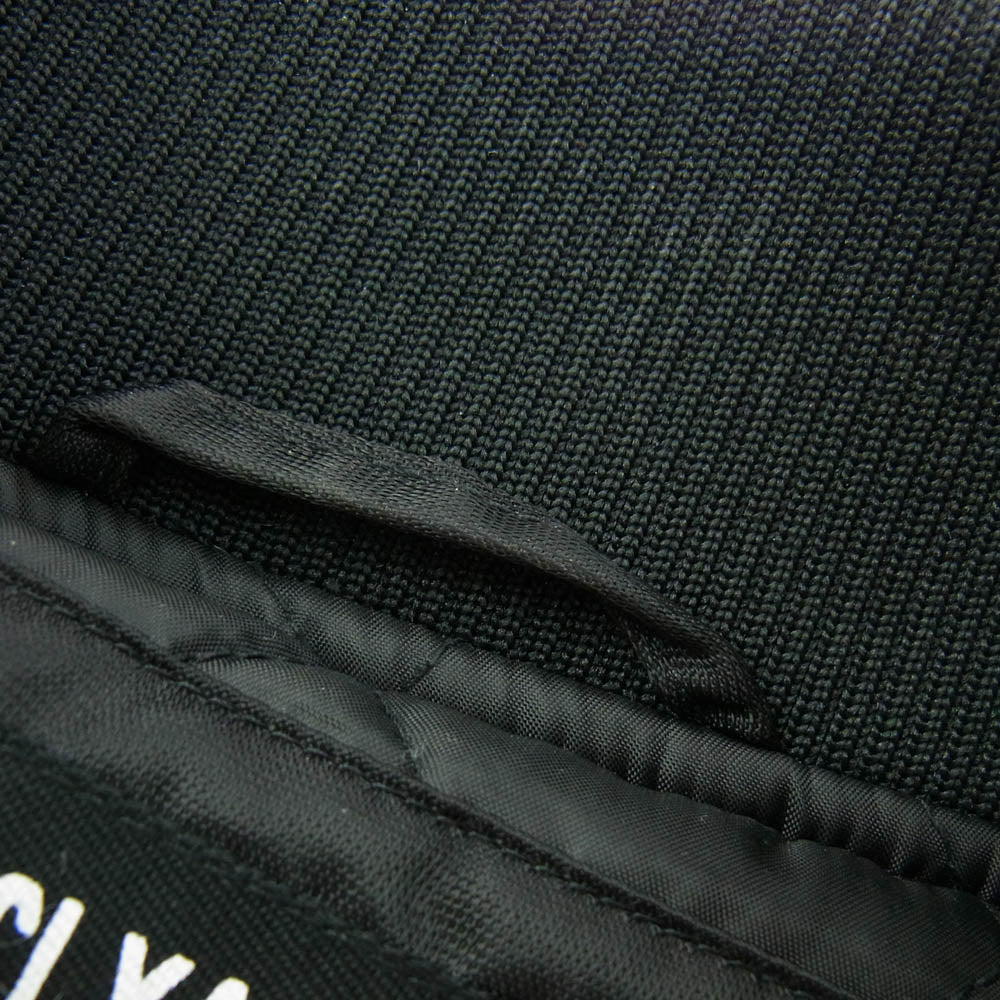 Yohji Yamamoto ヨウジヤマモト 17AW HK-Y30-601 NEW ERA Varsity Jacket ニューエラ 犬散歩バックプリント ロゴ刺繍 バーシティー ジャケット スタジャン ブラック系 M【中古】