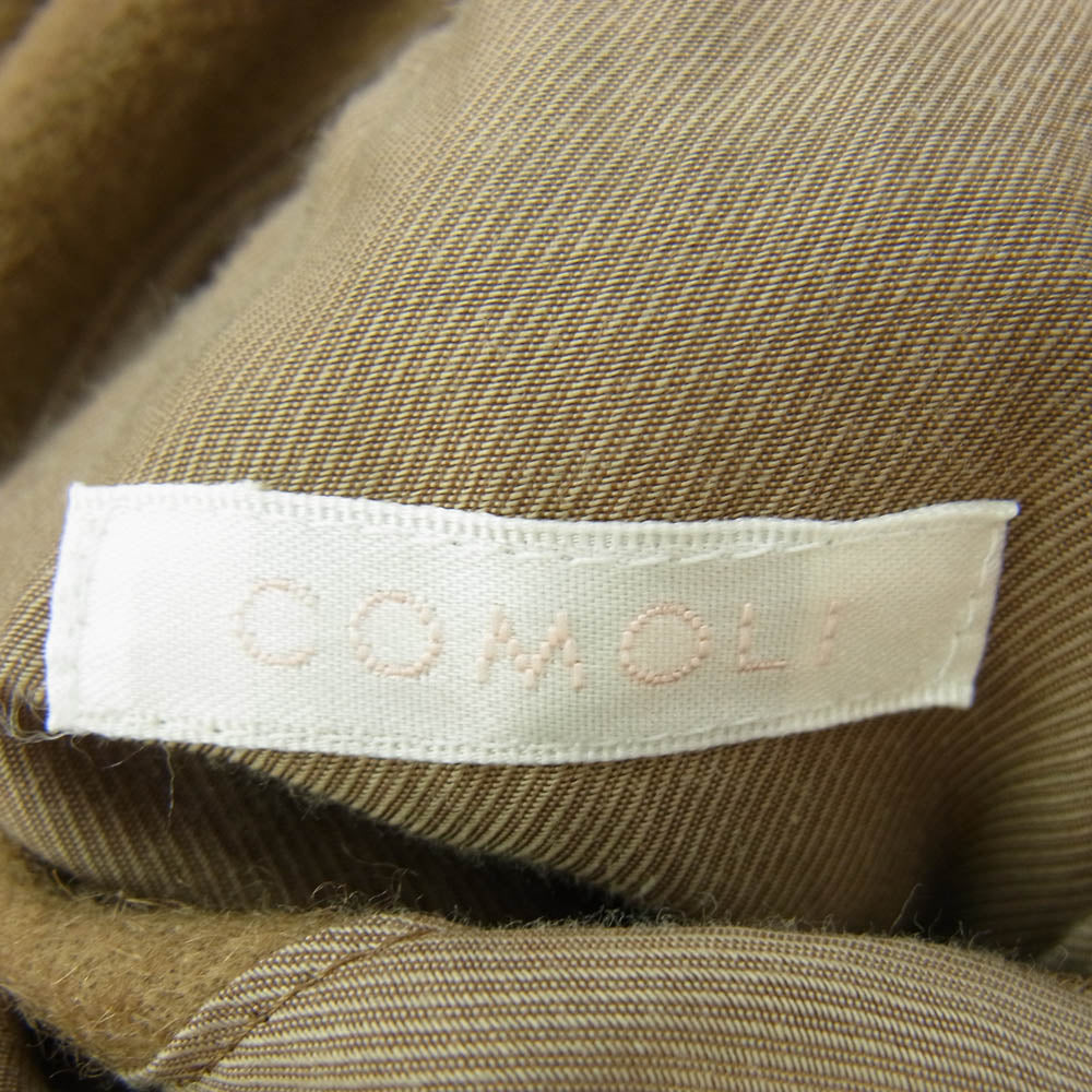 COMOLI コモリ 21AW U03-04012 Washed Tylocken Coat カシミヤ混ウールライナー付き ウォッシュド タイロッケン コート 1【中古】