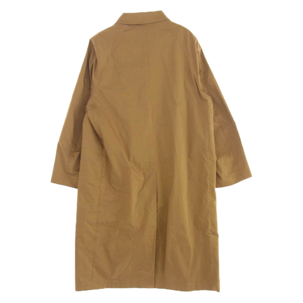 AURALEE オーラリー 21AW A21AC02SS スタイリスト私物 チンストラップ ステンカラー オーバー コート ブラウン系 5【新古品】【未使用】【中古】