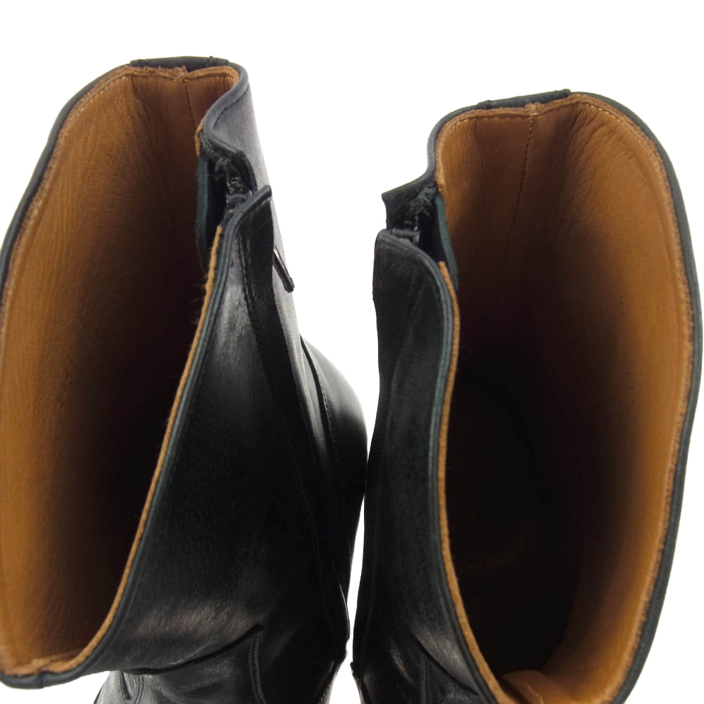 トラッカーズ 2403 T500 ウエスタンブーツカンパニー別注 インサイドジップ ウエスタンブーツ ブラック系 8【中古】