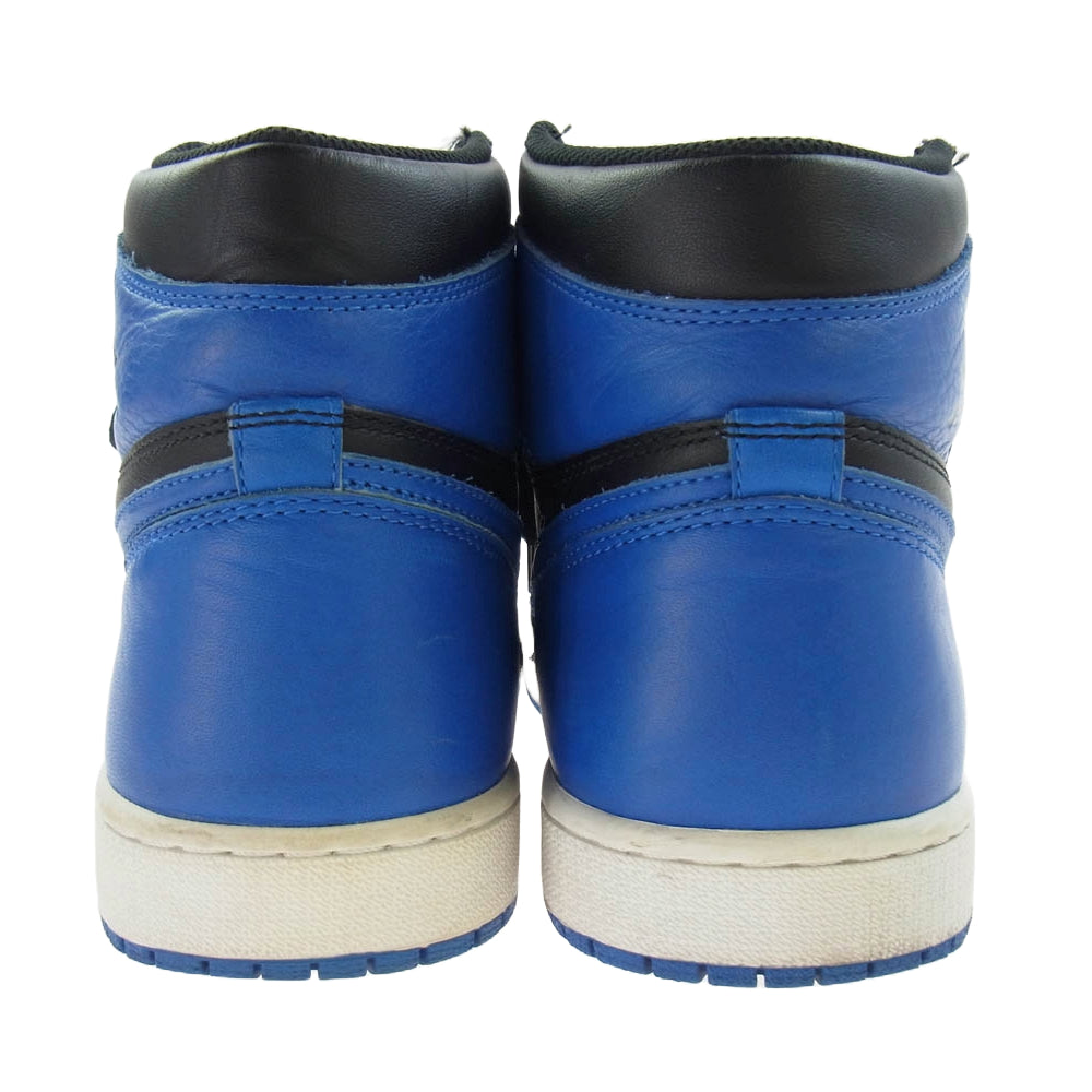 NIKE ナイキ 555088-007 Air Jordan 1 Retro High OG エアジョーダン 1 レトロ ハイ OG ハイカット スニーカー ブラック系 ブルー系 29cm【中古】