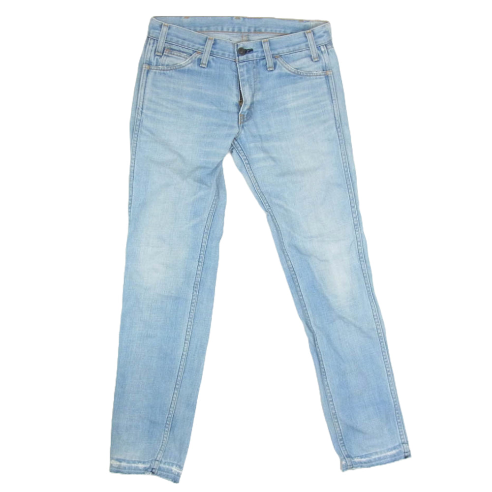 Levi's リーバイス 68606 オレンジタブ ストレート デニム パンツ 日本製 復刻 インディゴブルー系 30【中古】