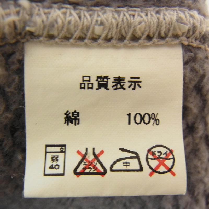 FLAT HEAD ショールカラー スウェットカーディガン THE FLAT HEAD ザフラットヘッド ショールカラー スウェット