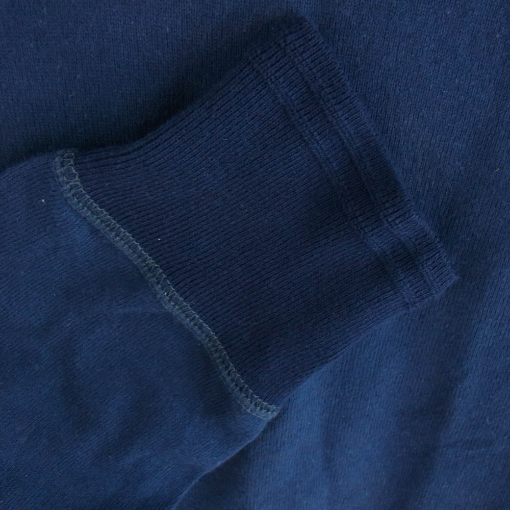 Pherrow's フェローズ 前Vガゼット ロングスリーブ カットソー 長袖 ネイビー系 XL【中古】