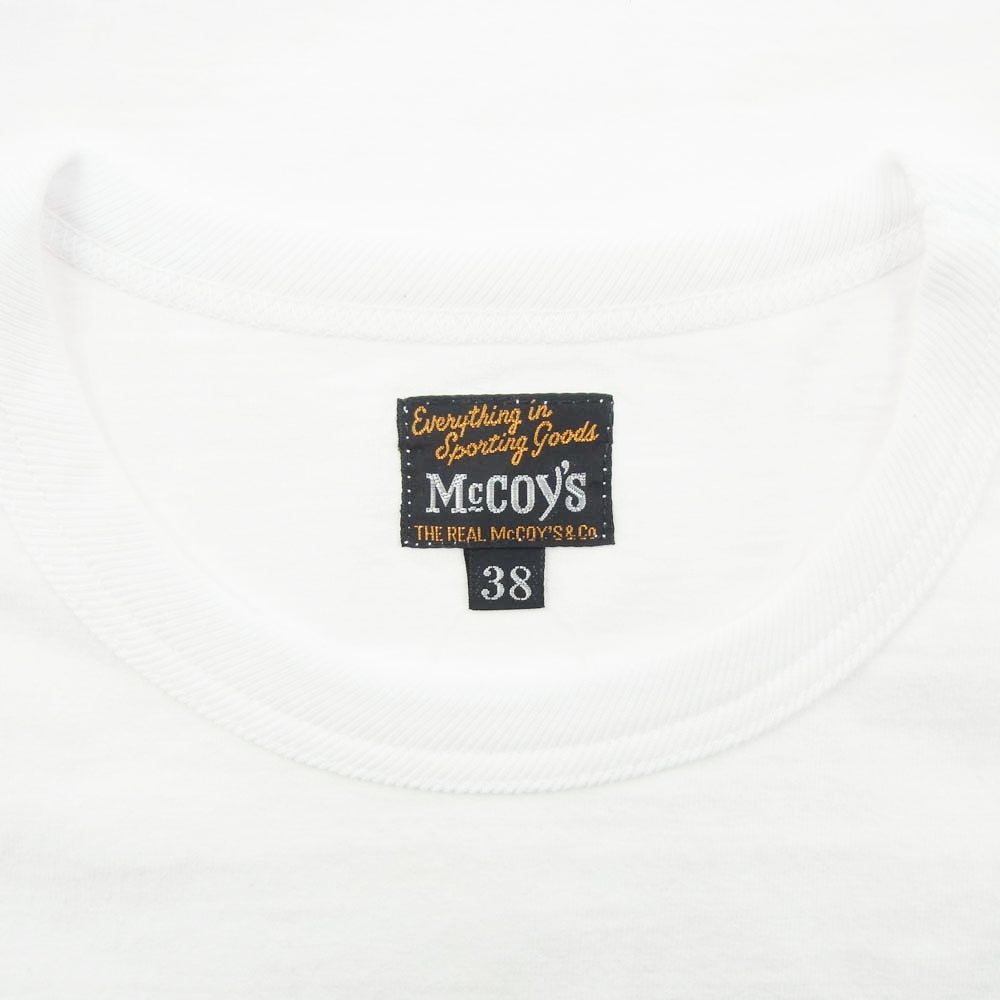 The REAL McCOY'S ザリアルマッコイズ MC18010 U.S. AIR FORCE WARRENBASE MILITARY TEE フロントプリント Ｔシャツ 半袖カットソー ホワイト系 38【中古】