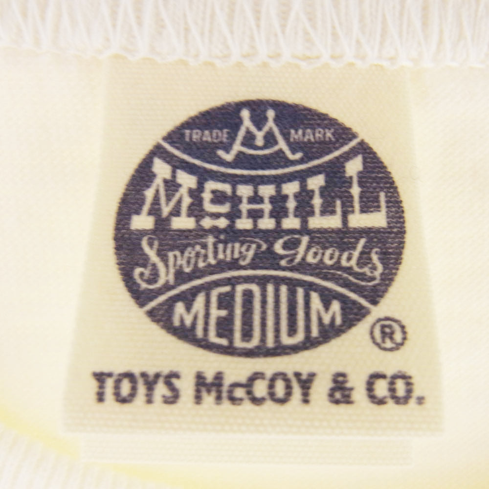 TOY'S McCOY トイズマッコイ 14SS TMC1438 U.S. AIR FORCE MILITARY TEE ミリタリー Ｔシャツ 半袖カットソー オフホワイト系 M【新古品】【未使用】【中古】