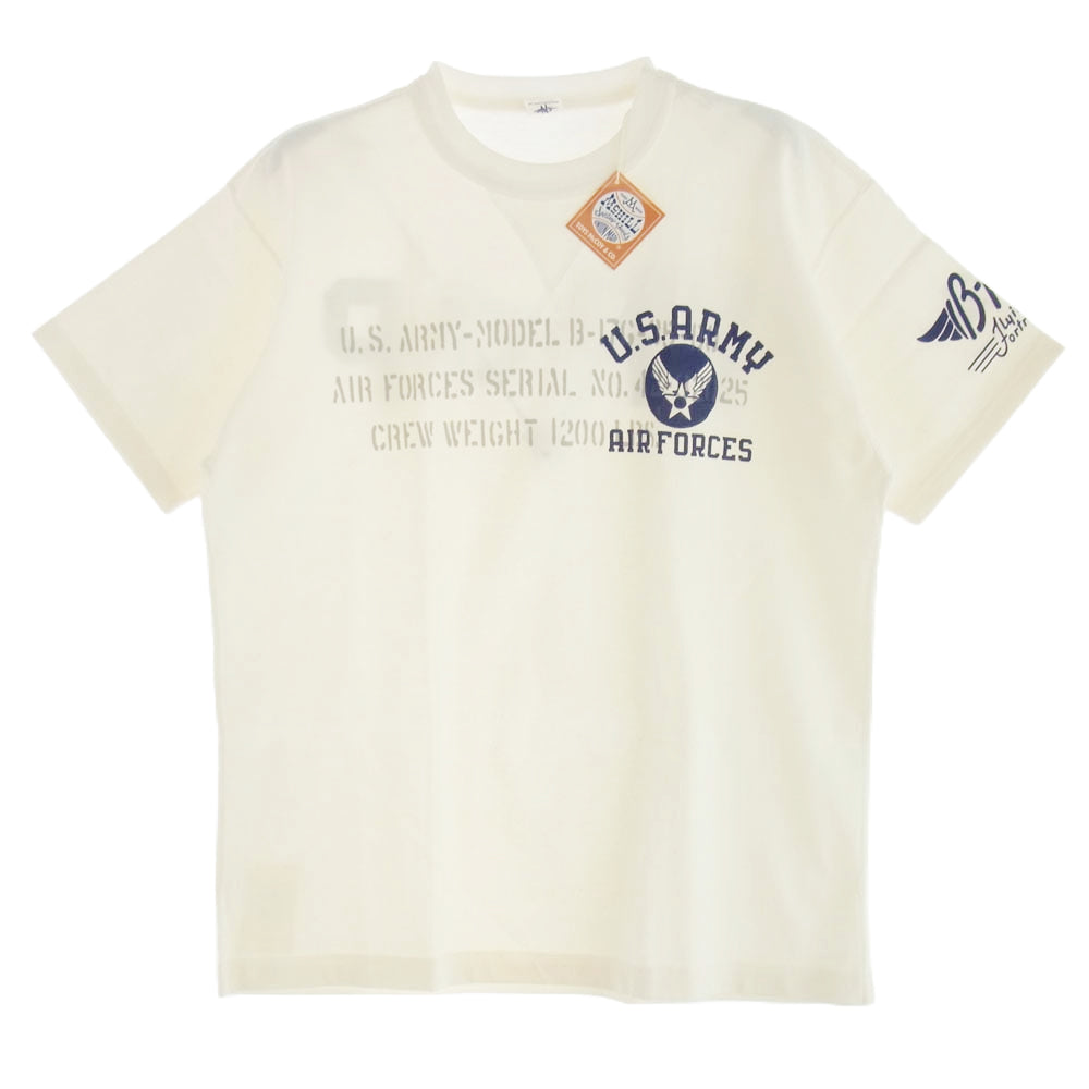 TOY'S McCOY トイズマッコイ TMC1225 MILITARY TEE ミリタリー Ｔシャツ 半袖カットソー オフホワイト系 M【中古】