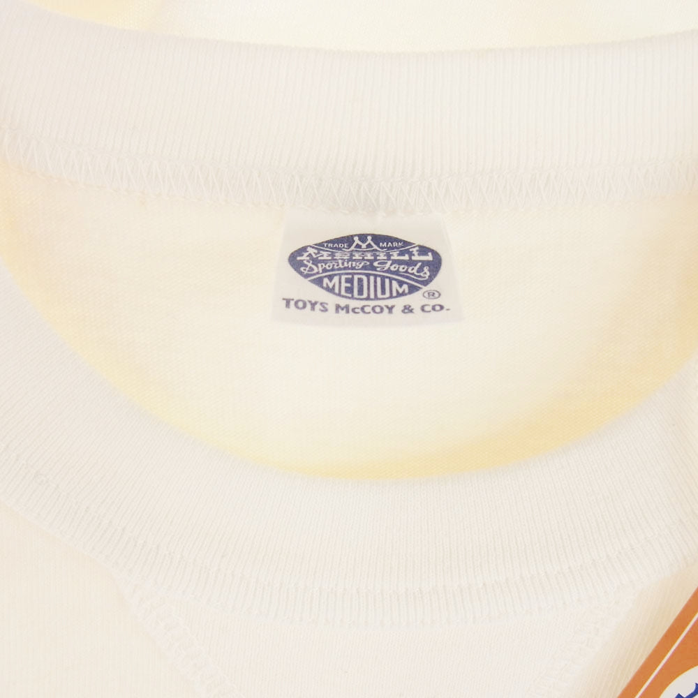 TOY'S McCOY トイズマッコイ TMC1225 MILITARY TEE ミリタリー Ｔシャツ 半袖カットソー オフホワイト系 M【中古】