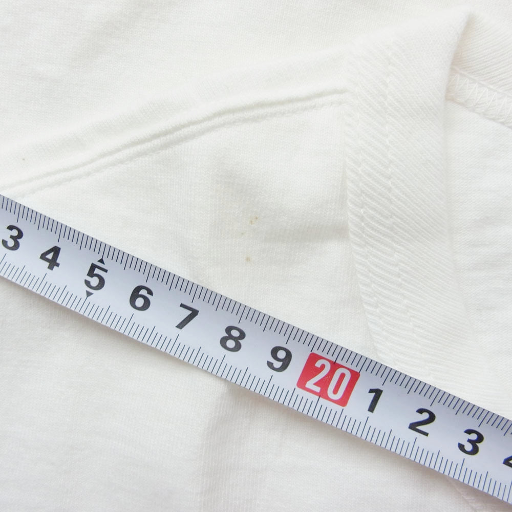 The REAL McCOY'S ザリアルマッコイズ MC20013 U.S. ARMY PARACHUTE TEAM MILITARY TEE ミリタリー Ｔシャツ 半袖カットソー ホワイト系 M【中古】