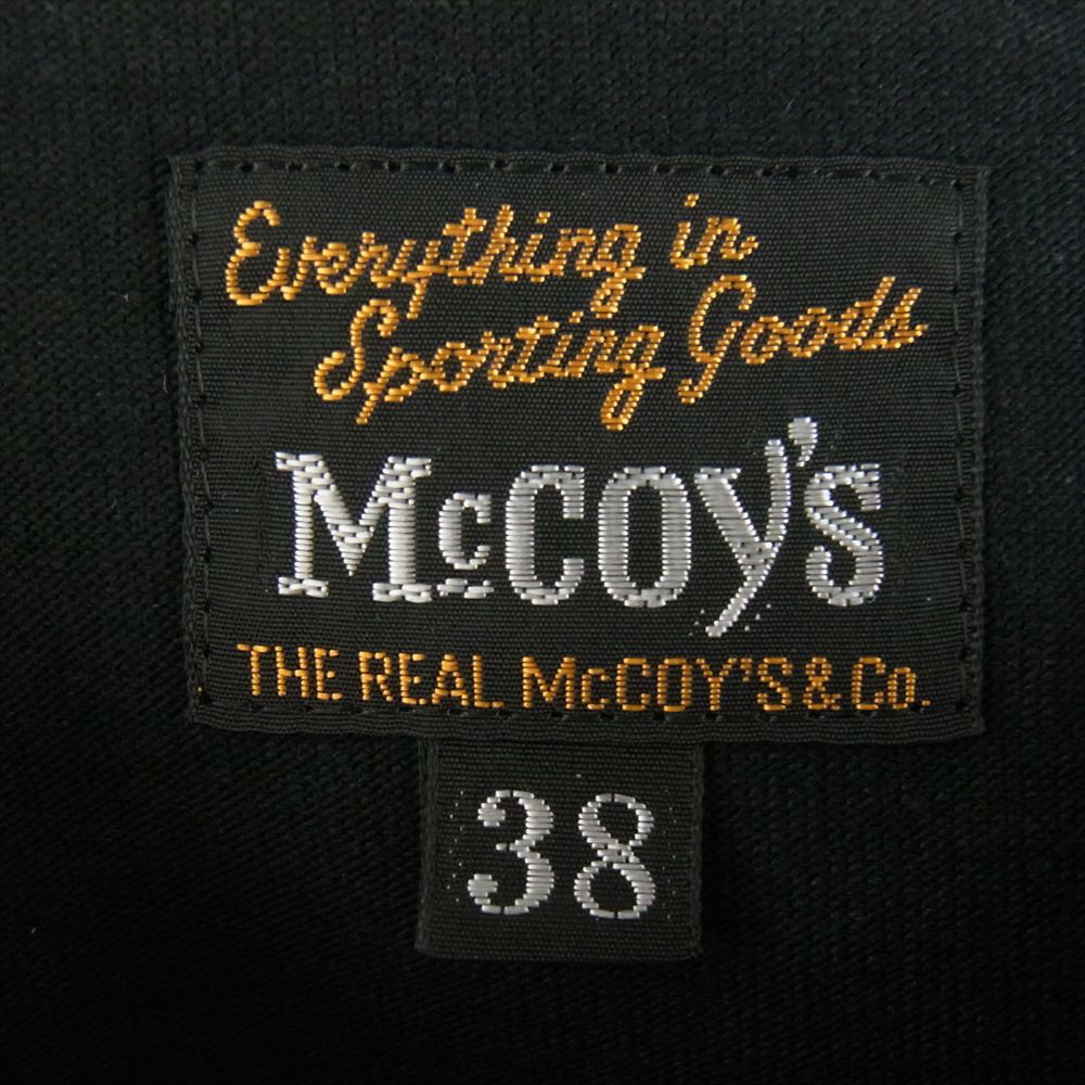 The REAL McCOY'S ザリアルマッコイズ MC20014 AIRBORNE RANGER MILITARY TEE プリント Ｔシャツ 半袖カットソー ブラック系 38【新古品】【未使用】【中古】