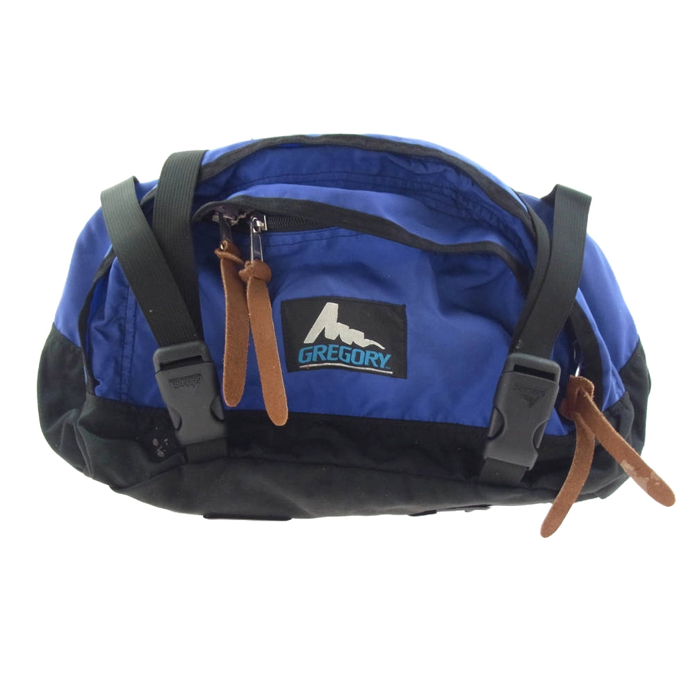 GREGORY グレゴリー USA製 旧タグRUMPER ROOM ランパールーム ショルダー バッグ ウエスト ボディバッグ ブルー系 ブラック系【中古】