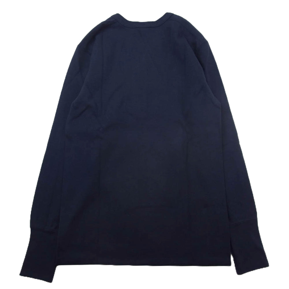 ジョーマッコイ MC12124 LONG SLEEVE UNION SHIRT ヘンリーネック ロングスリーブ カットソー 長袖 ネイビー系 M【新古品】【未使用】【中古】