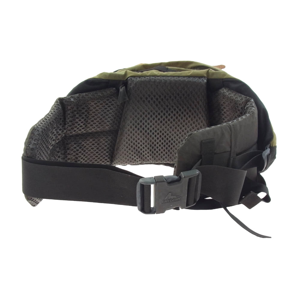 GREGORY グレゴリー USA製 旧タグRUMPER ROOM ランパールーム ショルダー バッグ ウエスト ボディバッグ カーキ系【中古】