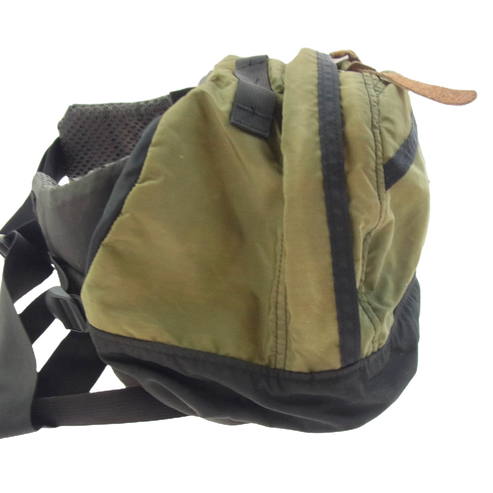 GREGORY グレゴリー USA製 旧タグRUMPER ROOM ランパールーム ショルダー バッグ ウエスト ボディバッグ カーキ系【中古】