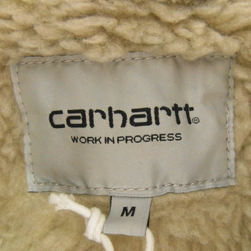 Carhartt カーハート 24AW I033765-24F HERALD JACKET BLUE Wall stone washed ヘラルド ジャケット デニム 裏地ボア ストーンウォッシュ加工 インディゴブルー系 M【極上美品】【中古】