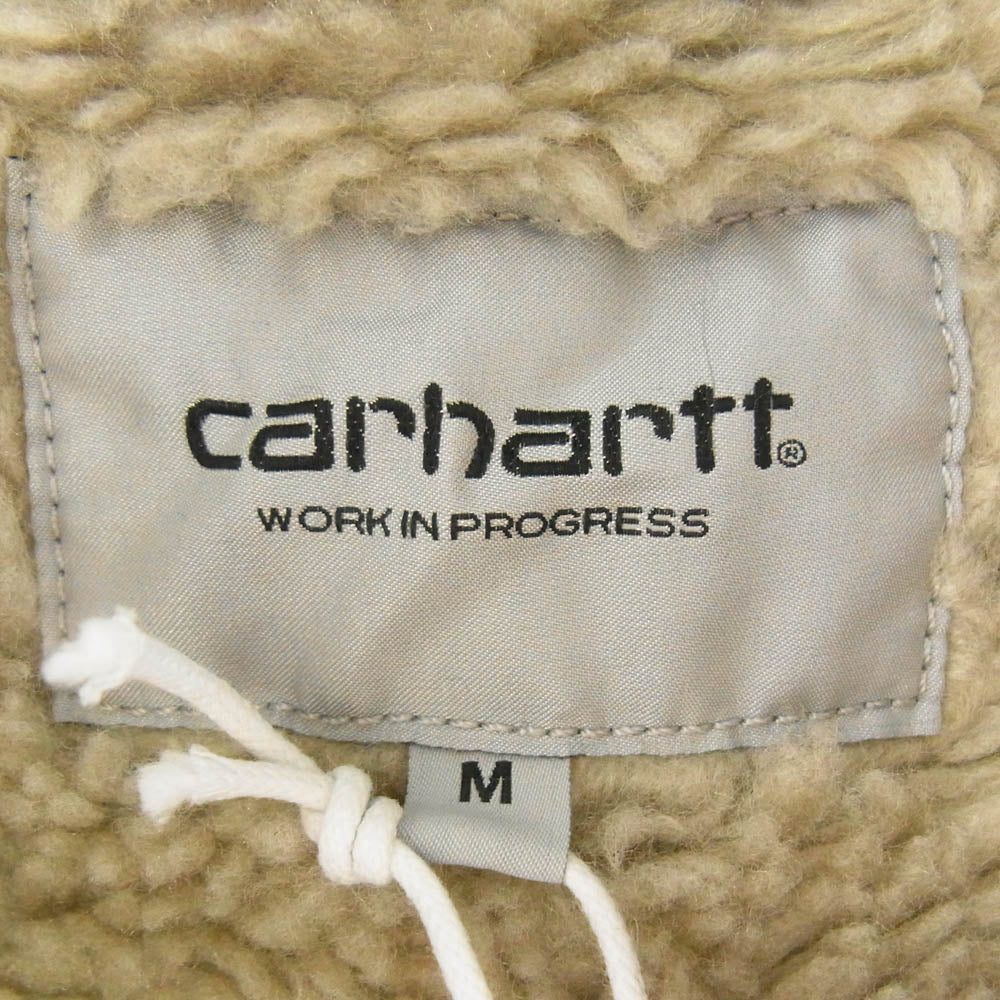 Carhartt カーハート 24AW I033765-24F HERALD JACKET BLACK Wall stone washed ヘラルド ジャケット デニム 裏地ボア ストーンウォッシュ加工 ブラック系 M【極上美品】【中古】