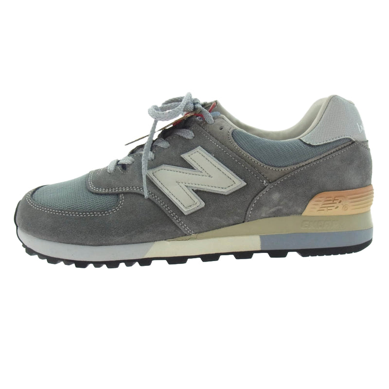 NEW BALANCE ニューバランス M576SGA 【観賞用】25周年記念モデル  スエード メッシュ ローカット スニーカー グレー系 27.5cm【中古】