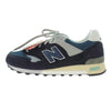 NEW BALANCE ニューバランス M577ANN 【観賞用】25周年記念モデル  スエード メッシュ ローカット スニーカー ネイビー系 27.5cm【中古】