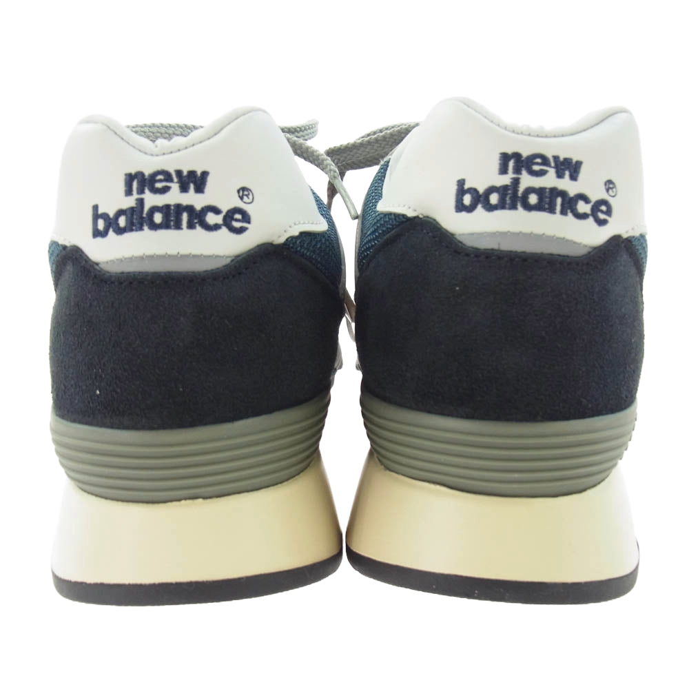 NEW BALANCE ニューバランス M577ANN 【観賞用】25周年記念モデル  スエード メッシュ ローカット スニーカー ネイビー系 27.5cm【中古】