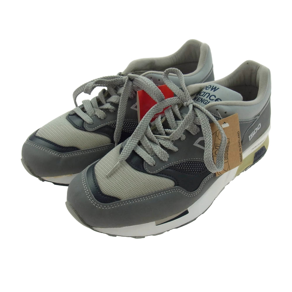 NEW BALANCE ニューバランス M1500UK G 【観賞用】Made in UK 1500 GRAY グレー系 27.5cm【中古】