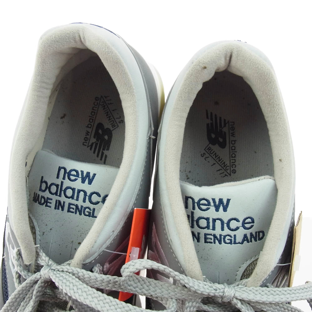 NEW BALANCE ニューバランス M1500UK G 【観賞用】Made in UK 1500 GRAY グレー系 27.5cm【中古】