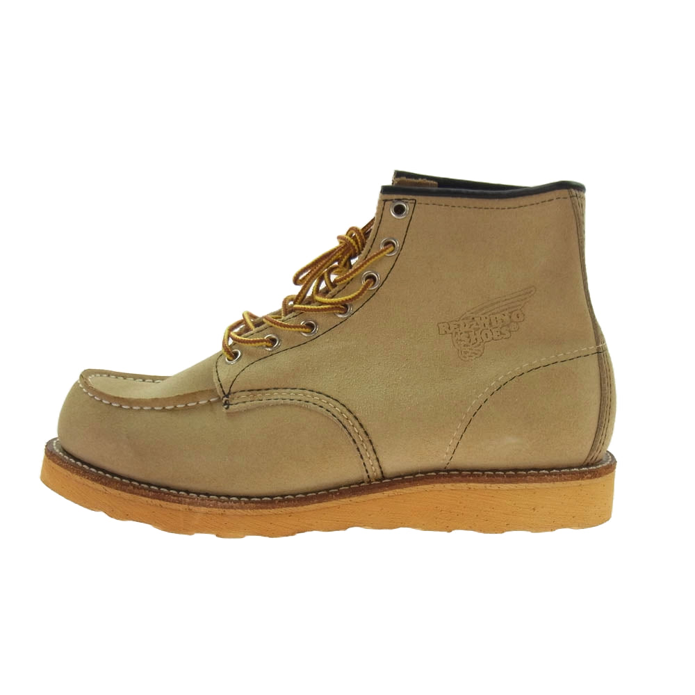 RED WING レッドウィング 8173 6-inch Classic Moc 6インチ クラシック モック スエード ブーツ ライトブラウン系 8.5【中古】