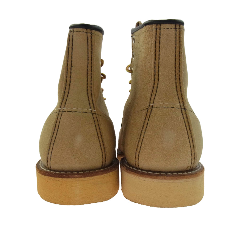 RED WING レッドウィング 8173 6-inch Classic Moc 6インチ クラシック モック スエード ブーツ ライトブラウン系 8.5【中古】