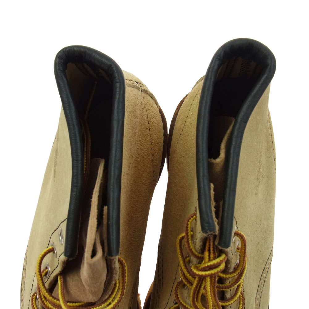 RED WING レッドウィング 8173 6-inch Classic Moc 6インチ クラシック モック スエード ブーツ ライトブラウン系 8.5【中古】