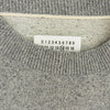 MAISON MARGIELA メゾンマルジェラ 16SS S30HA0870 14ライン 4ステッチ シルクコットン ショルダーボタン クルーネックニット グレー系 S【中古】