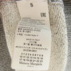 MAISON MARGIELA メゾンマルジェラ 16SS S30HA0870 14ライン 4ステッチ シルクコットン ショルダーボタン クルーネックニット グレー系 S【中古】