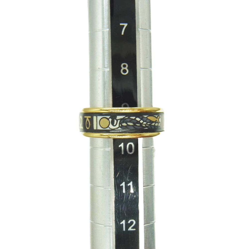 ミカエラフレイ リング 指輪 ゴールド系 9.5号【中古】