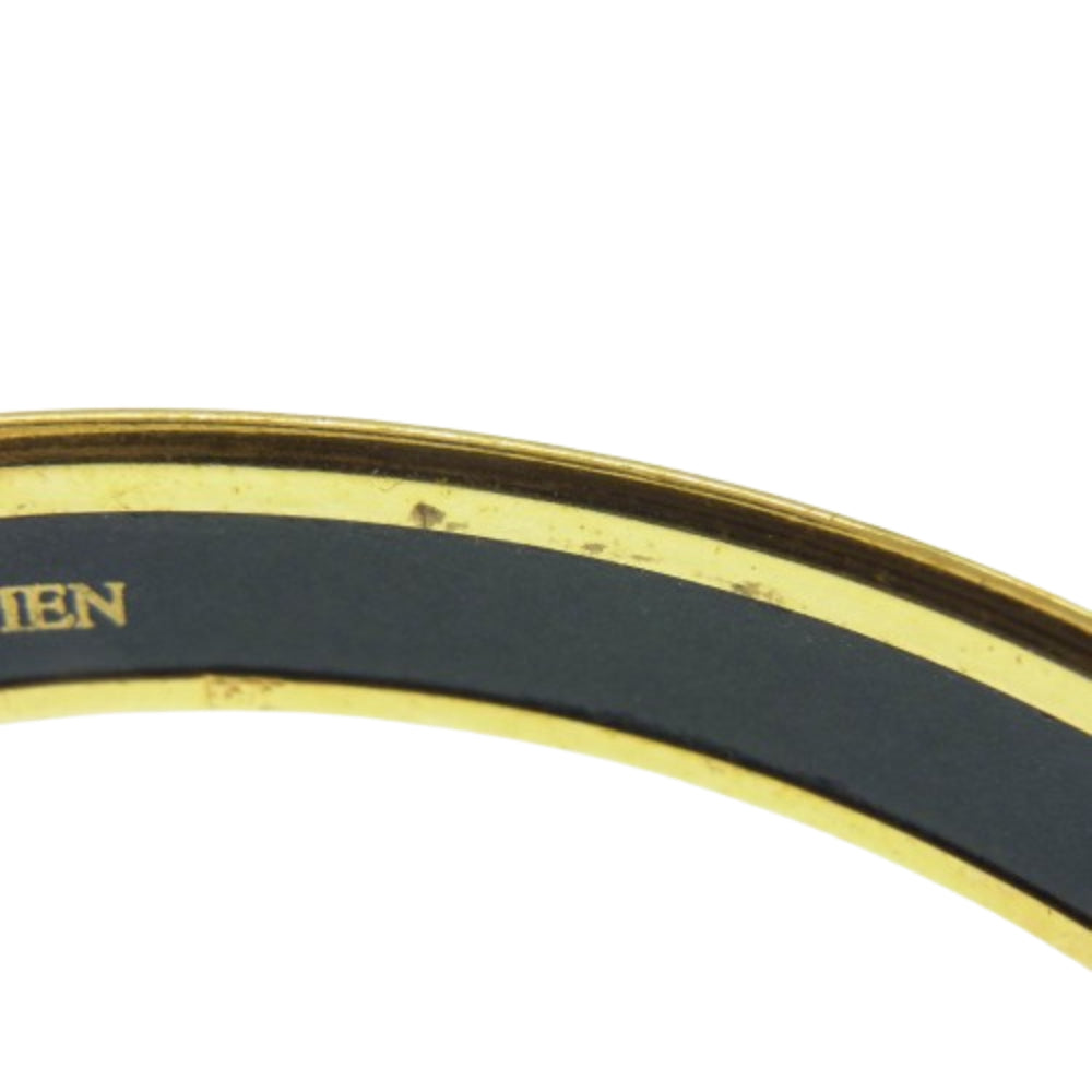 ミカエラフレイ バングル ブレスレット ゴールド系 ブラック系【中古】