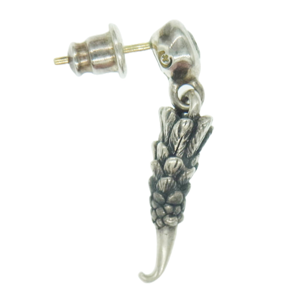 Bloody Mary ブラッディマリー ロック バード ストーン ピアス シルバー系【中古】