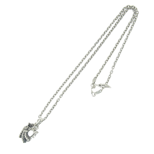 Bloody Mary ブラッディマリー 07年 クリスマス限定 ロケット エメラルド シルバー ペンダント ネックレス【中古】