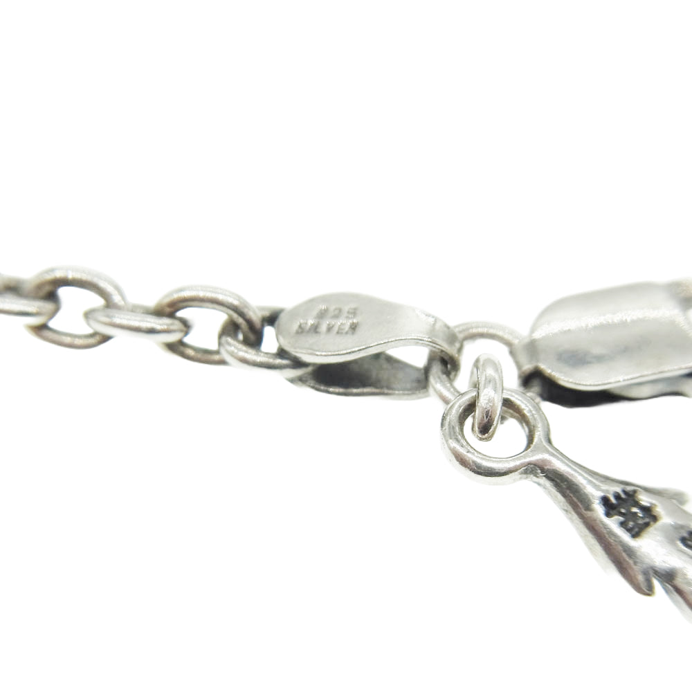 Bloody Mary ブラッディマリー 07年 クリスマス限定 ロケット エメラルド シルバー ペンダント ネックレス【中古】