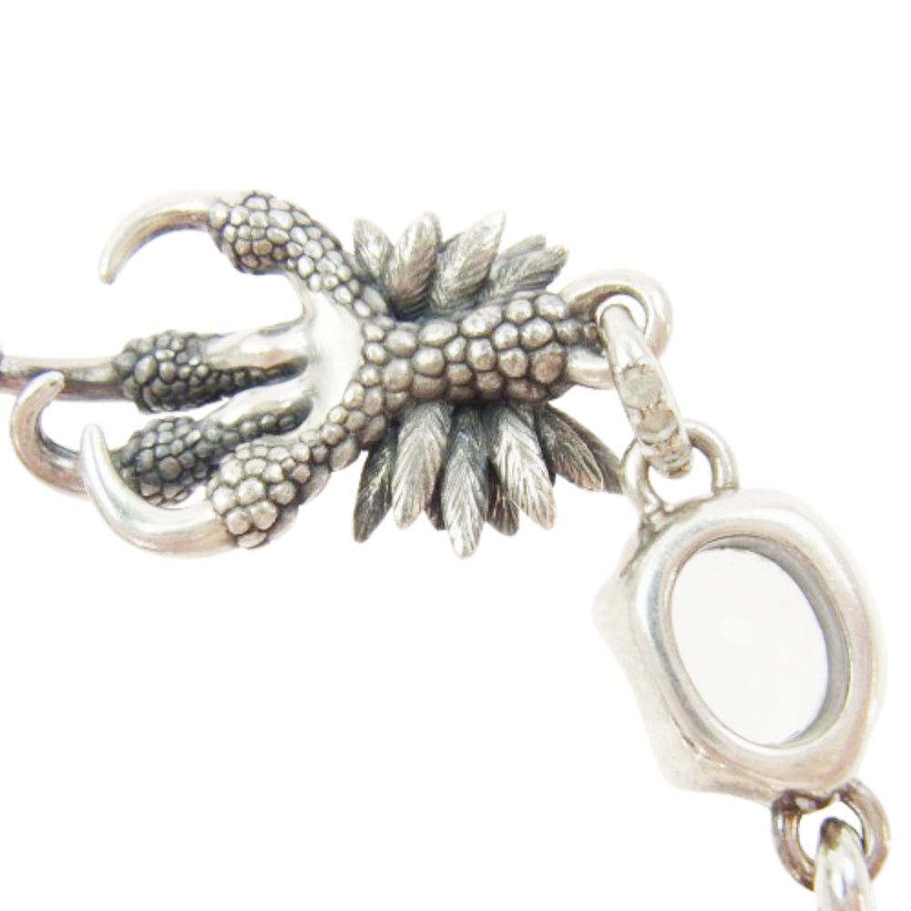 Bloody Mary ブラッディマリー ナイト レイヴン ホワイトトパーズ シルバー ブレスレット シルバー系【中古】