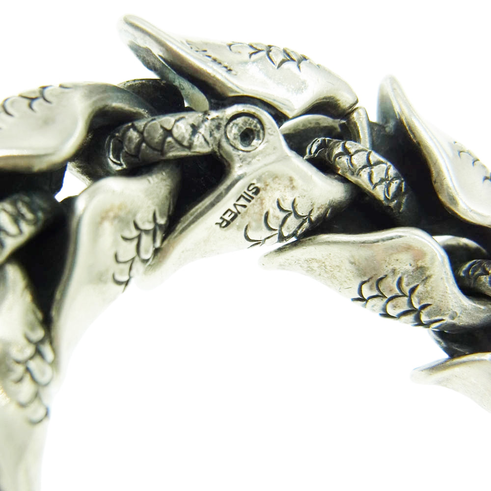 Bloody Mary ブラッディマリー マーメイドフィン シルバー ブレスレット【中古】