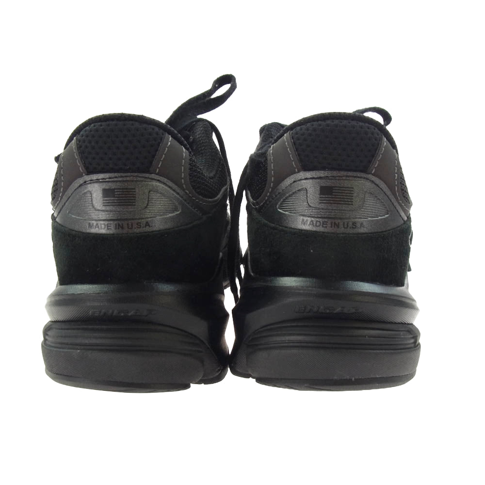 NEW BALANCE ニューバランス U990BB6 【フェイクバスターズ鑑定済】990V6 Triple Black トリプル ブラック ブラック系 27.5cm【美品】【中古】
