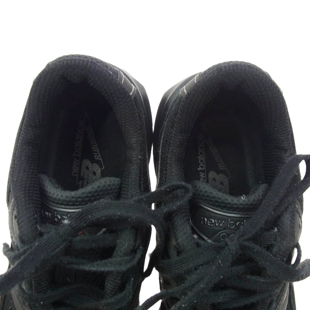 NEW BALANCE ニューバランス U990BB6 【フェイクバスターズ鑑定済】990V6 Triple Black トリプル ブラック ブラック系 27.5cm【美品】【中古】