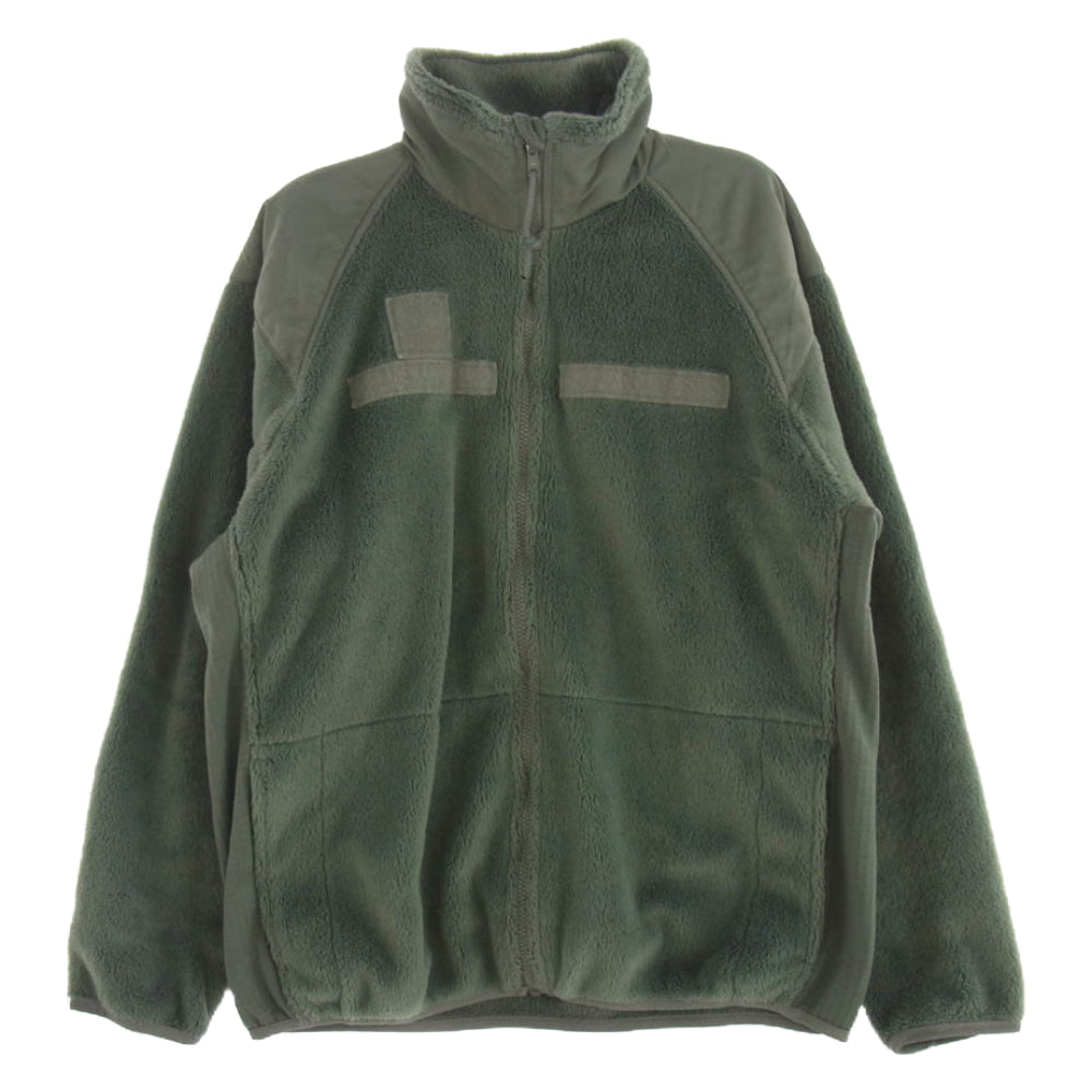 米軍 SPM1C1-10-D-N011 GEN 3 COLD WEATHER FLEECE JACKET ミリタリー フリースジャケット モスグリーン系 M【中古】