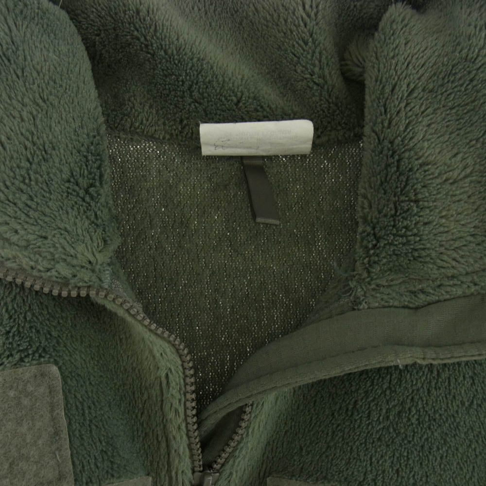 米軍 SPM1C1-10-D-N011 GEN 3 COLD WEATHER FLEECE JACKET ミリタリー フリースジャケット モスグリーン系 M【中古】