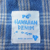 PORTER CLASSIC ポータークラシック HAWAIIAN DENIM チェック イージーパンツ ブルー系 3【中古】