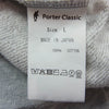 PORTER CLASSIC ポータークラシック H/W PEACE COTTON PANTS ピース コットン スウェット パンツ グレー系 L【中古】