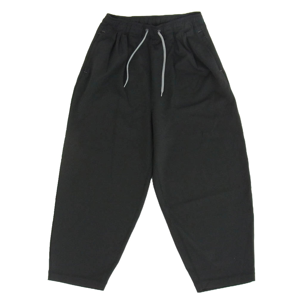 PORTER CLASSIC ポータークラシック PC-006-2750 OLYMPIC TUCKED PANTS オリンピック タック パンツ ブラック系 2【中古】