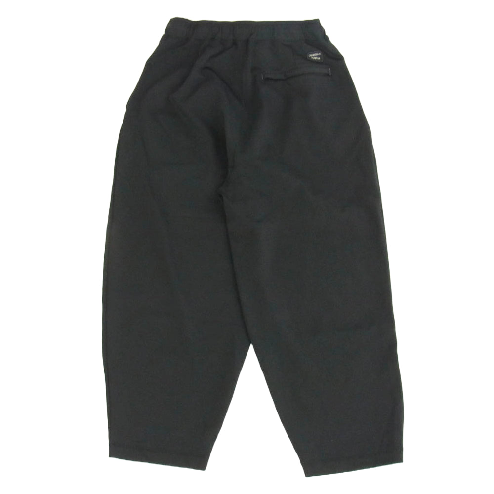 PORTER CLASSIC ポータークラシック PC-006-2750 OLYMPIC TUCKED PANTS オリンピック タック パンツ ブラック系 2【中古】