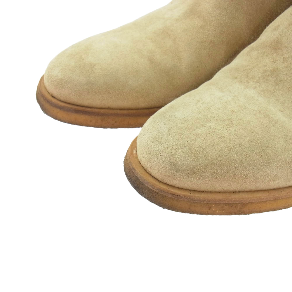 COMMON PROJECTS コモンプロジェクツ 1897 Chelsea Boot サイドゴア スエード チェルシー ブーツ ベージュ系 41【中古】