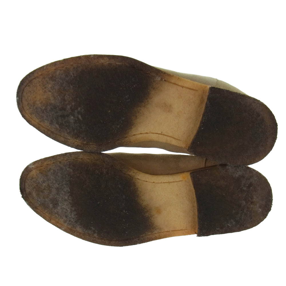 COMMON PROJECTS コモンプロジェクツ 1897 Chelsea Boot サイドゴア スエード チェルシー ブーツ ベージュ系 41【中古】