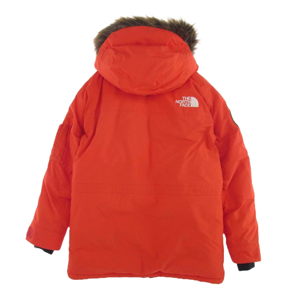 THE NORTH FACE ノースフェイス ND91920 SOUTHERN CROSS PARKA サザンクロス パーカ ファー ダウン ジャケット オレンジ系 M【中古】