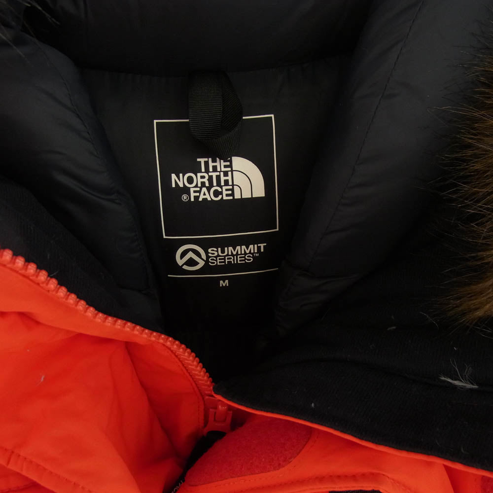 THE NORTH FACE ノースフェイス ND91920 SOUTHERN CROSS PARKA サザンクロス パーカ ファー ダウン ジャケット オレンジ系 M【中古】