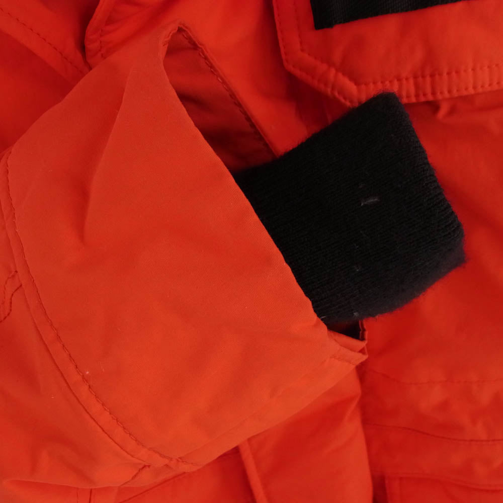 THE NORTH FACE ノースフェイス ND91920 SOUTHERN CROSS PARKA サザンクロス パーカ ファー ダウン ジャケット オレンジ系 M【中古】